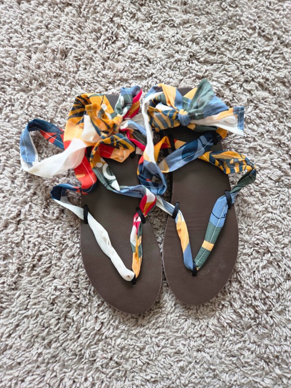 Ribbon Sandals